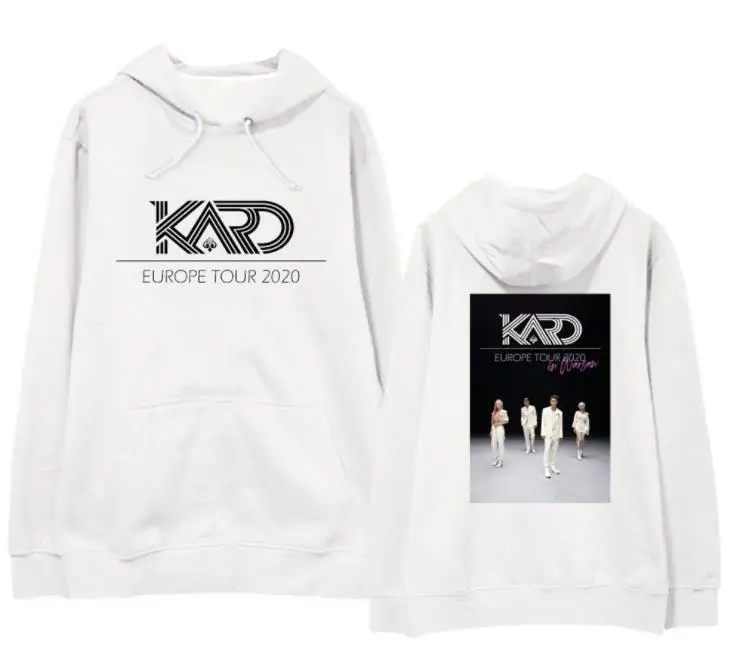 Новое поступление толстовки с капюшоном kpop kard k.a.r.d принтом на тему турнира в
