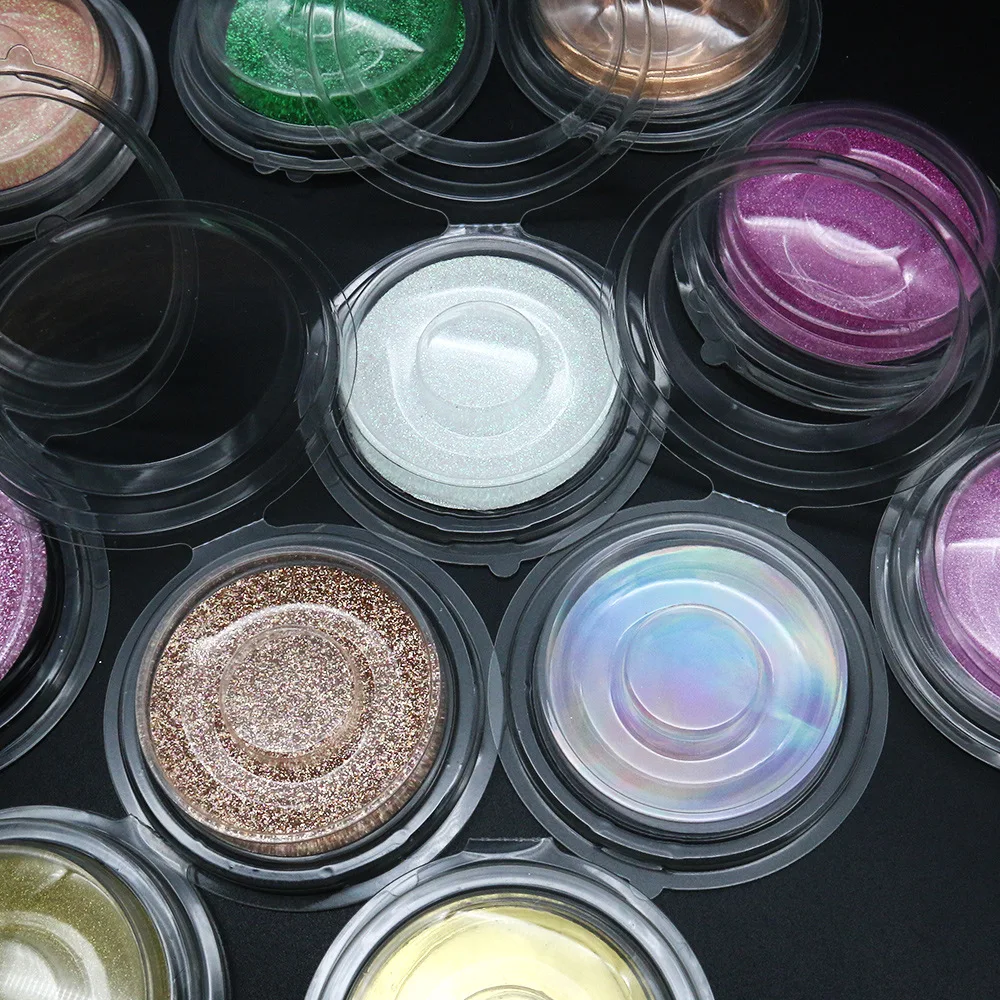 

wholesale 50/100/200Pcs Clear Lash Trays Plastic Mink Transparent 8-25mm Empty Lashes Holder Eyelash Packaging Box Case Bulk