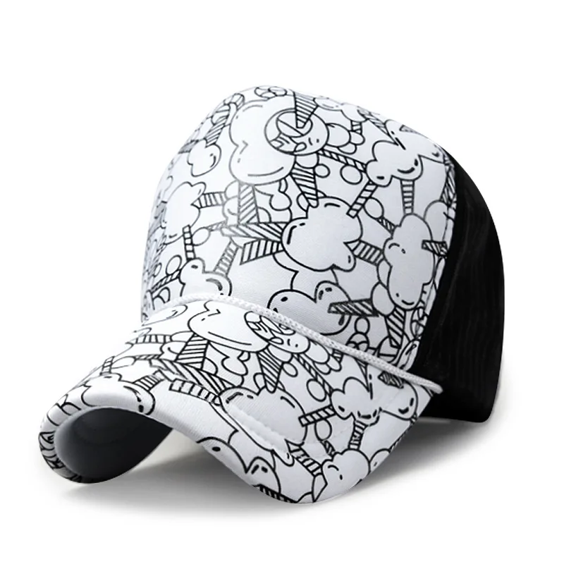 New Fashion Reversible Black White Cow Pattern Bucket Hats Fisherman Caps For Women  Cute Lady Girl Summer Panama Sun Hat