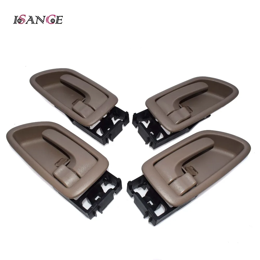 Бежевая дверная ручка внутри интерьера передняя/задняя Левая Правая набор из 4