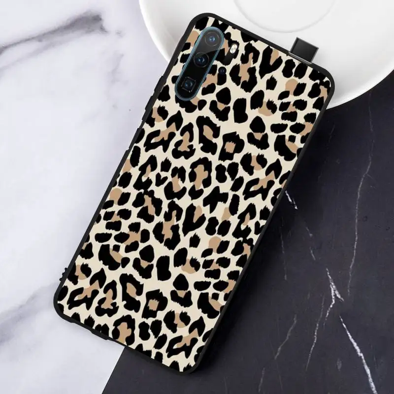 

Leopard Print Fashion luxury pattern Phone Case For Huawei honor Mate P 10 20 30 40 Pro 10i 9 10 20 8 x Lite