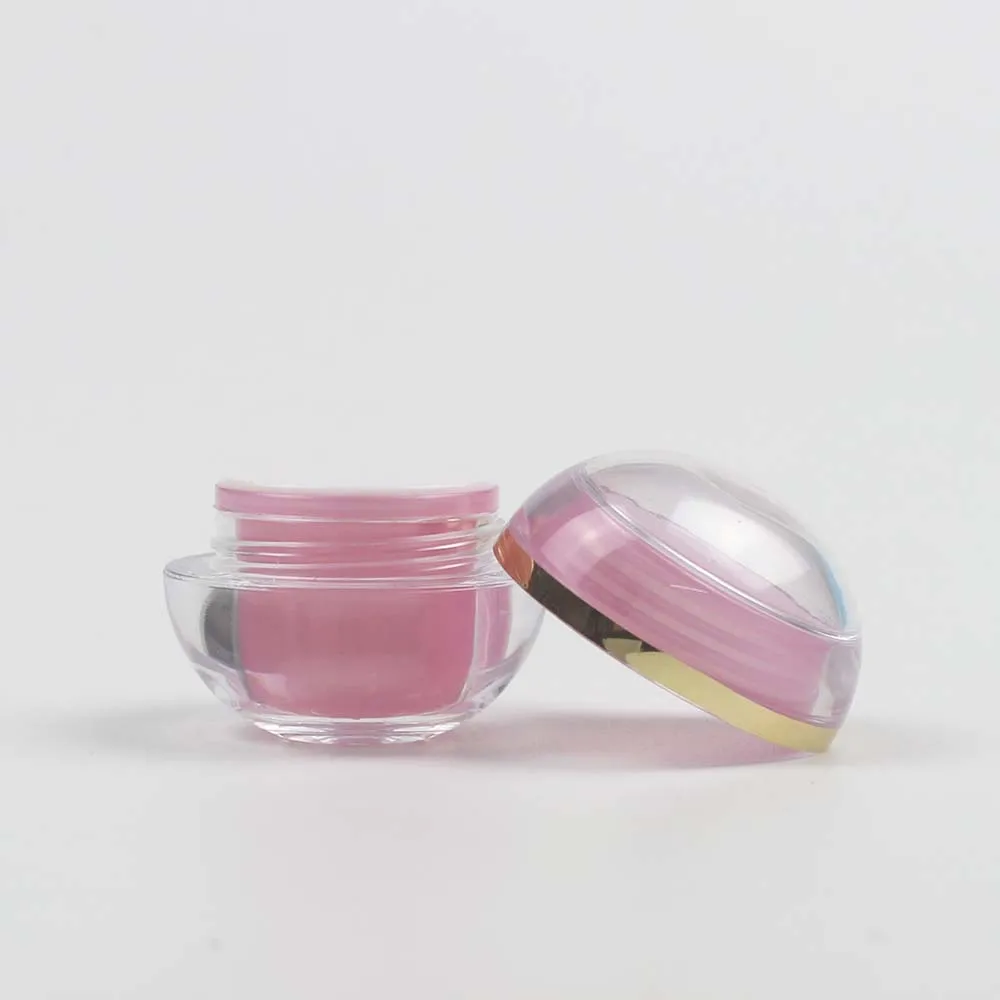 Пустая акриловая баночка для крема 30 шт./лот 15 г пластиковая Двухстенная из ПММА