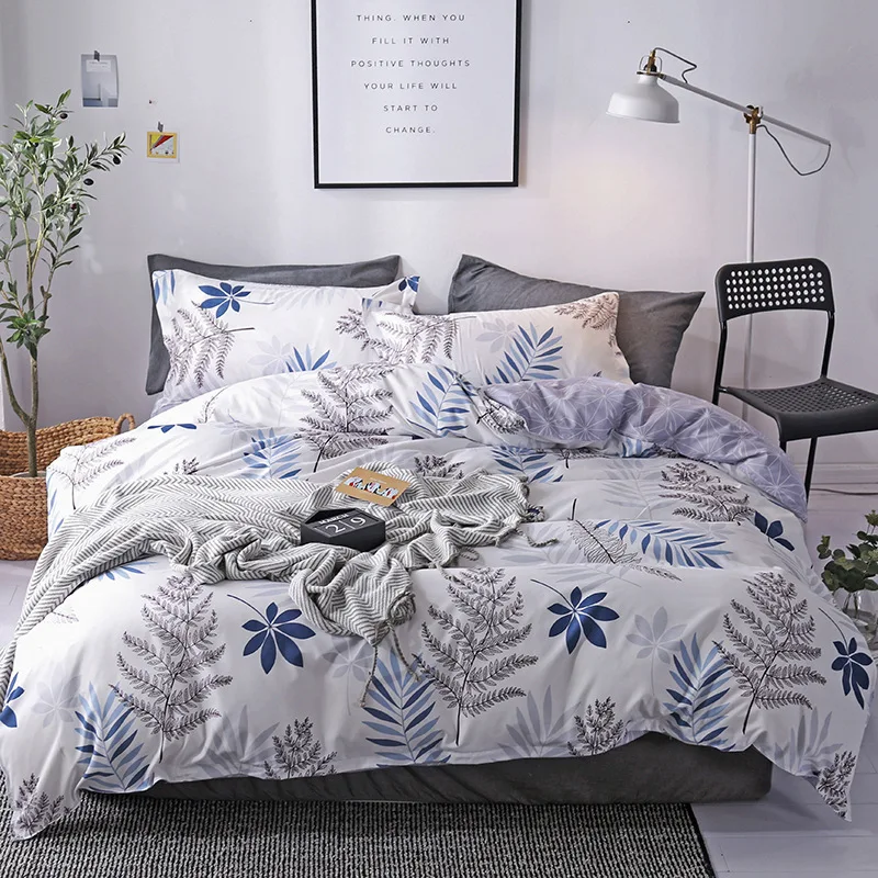 Роскошный домашний текстиль в скандинавском стиле комплекты постельного белья