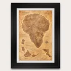 Карта парка Юрского периода, Постер, фэнтези, сепия, Винтажный дизайн, динозавр, Потерянный мир, настенная Картина на холсте, картина, домашний декор