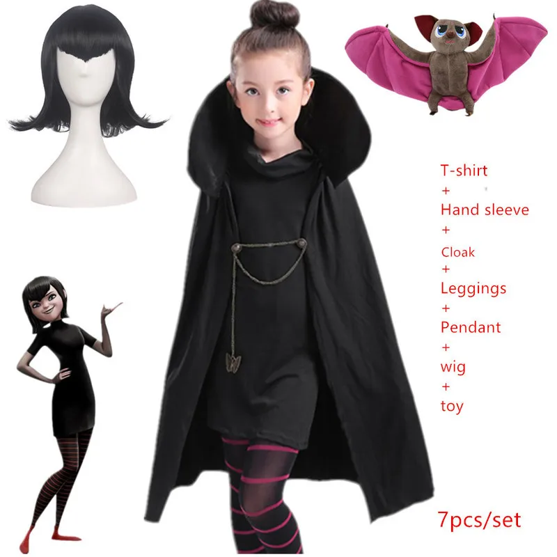 2021 рождественские костюмы на Хэллоуин для девочек карнавал отель трансильванин