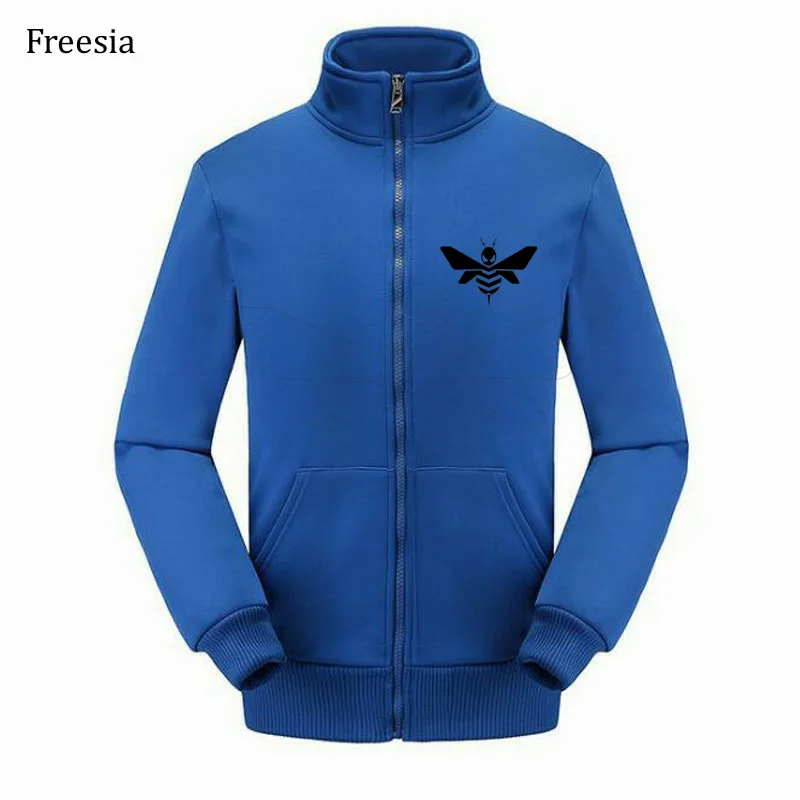 2020 new hoodie men's autumn and winter print hornet cute pattern printing warm sports thin | Мужская одежда