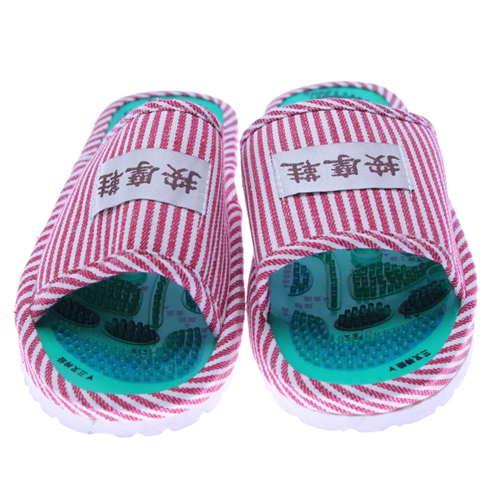 1 пара точки стопы массажные тапочки точечный массаж Магнитный Рефлексология