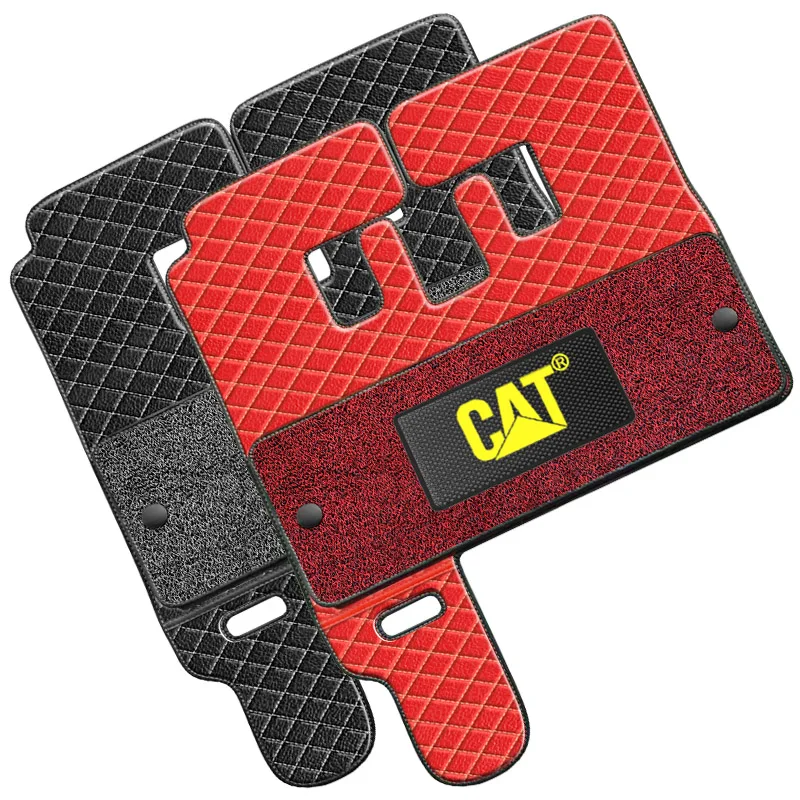 

For Caterpillar E312D 313 315 318 320 323 324 325 326 329 330 336D C GC cab rubber floor mats excavator parts