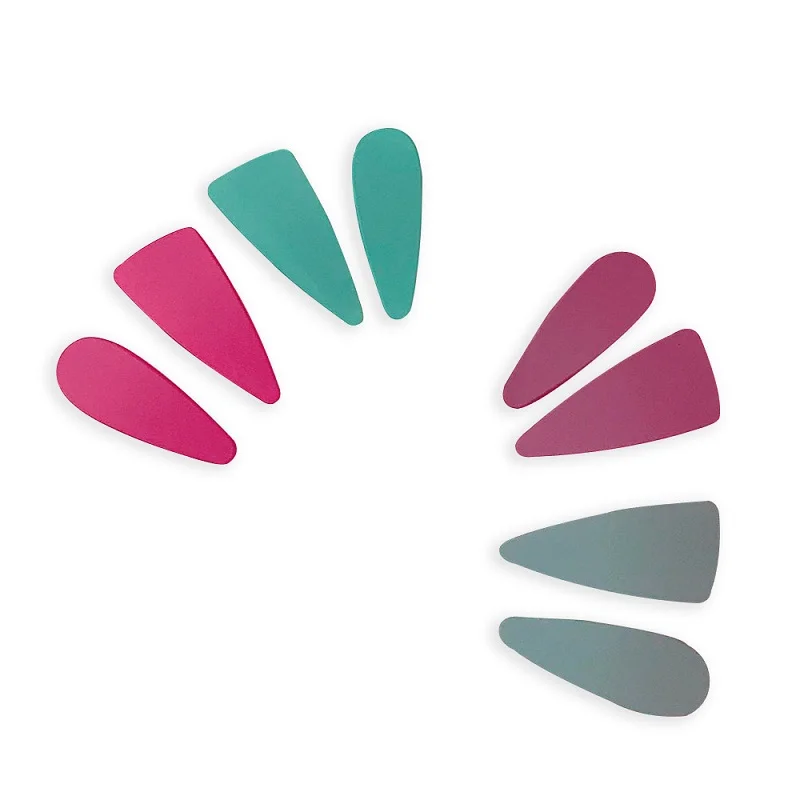 

Korean Style Versatile Geometric Barrettes Matte Texture Bang Clip Hair Clip Candy Color BB Clip Side Clip for Women