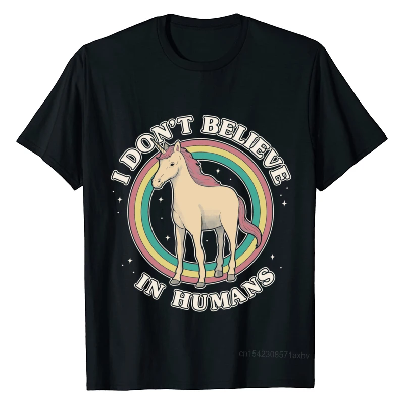 

High Street O-Neck T Shirt Believe In Humans Men's T Shirt Harajuku 3D Printing New Design Regular T-Shirts Autumn T-Shirt