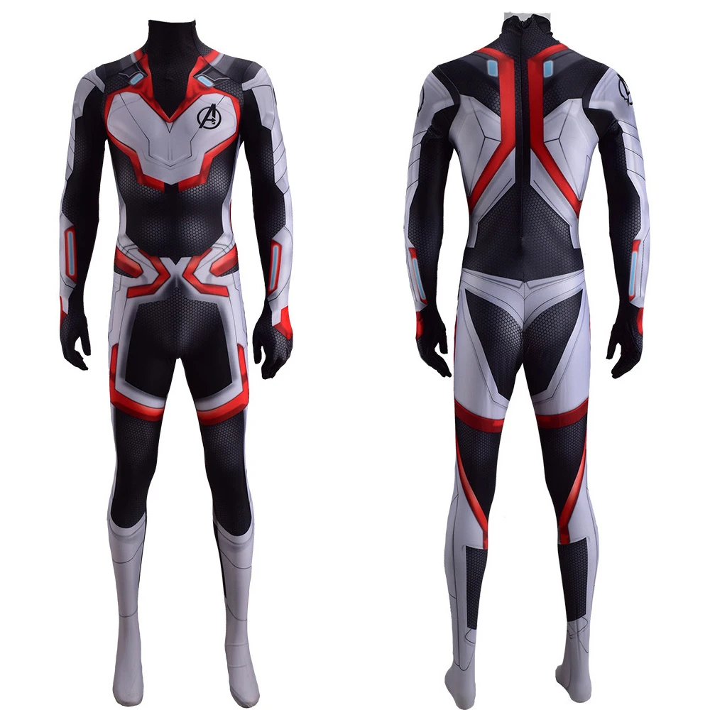 Квантовый женский костюм на Хэллоуин супергерой зентай купальный комбинезон с 3D