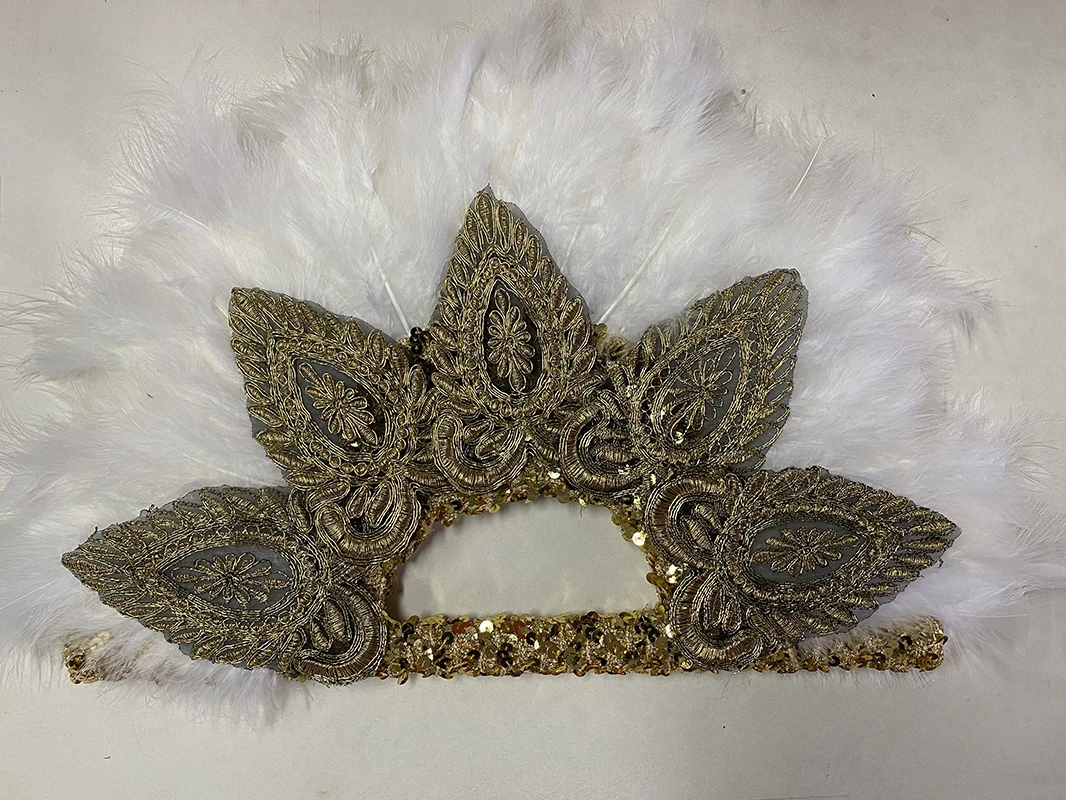 Африканский ручной веер работы роскошные нигерийские кружевные перья для танцев