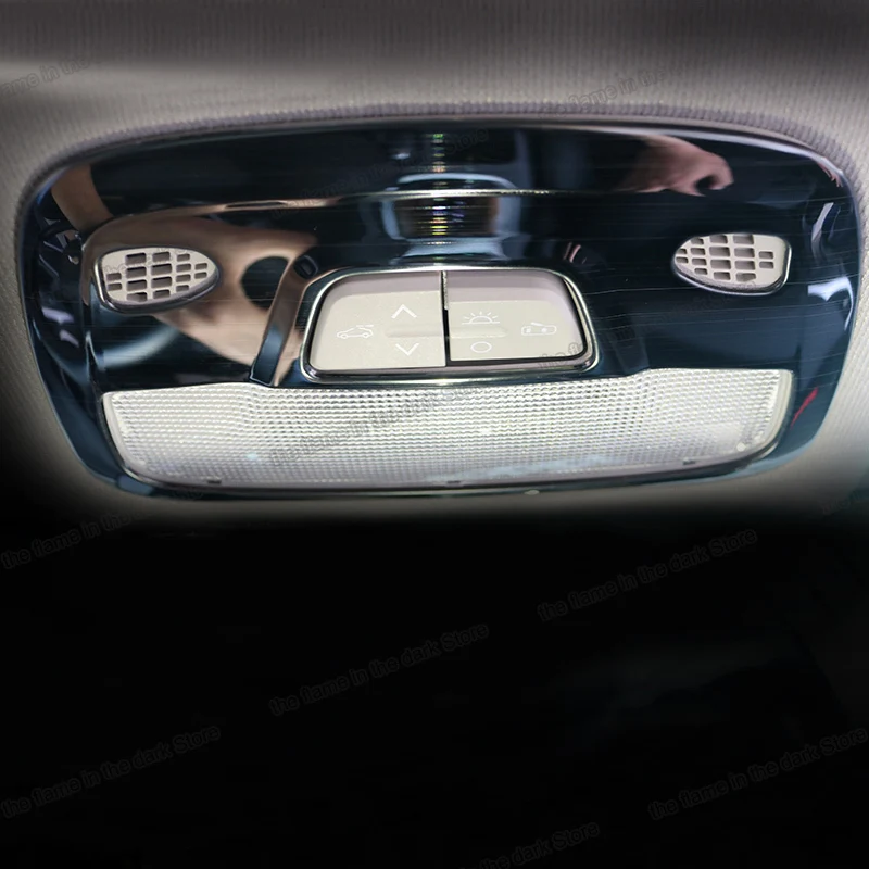 Рамка для лампы чтения на крыше автомобиля нержавеющая сталь 2017 2018 2019 |