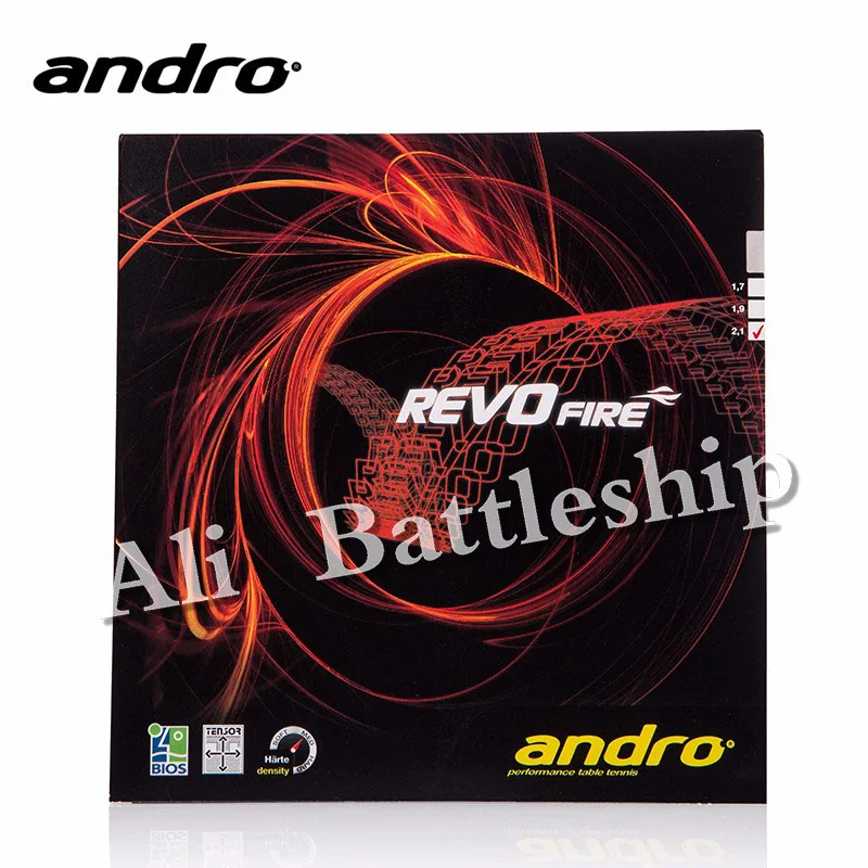 1x Andro Revo Fire Pips In настольный теннис (пинг понг) Резина с губкой|Ракетки для