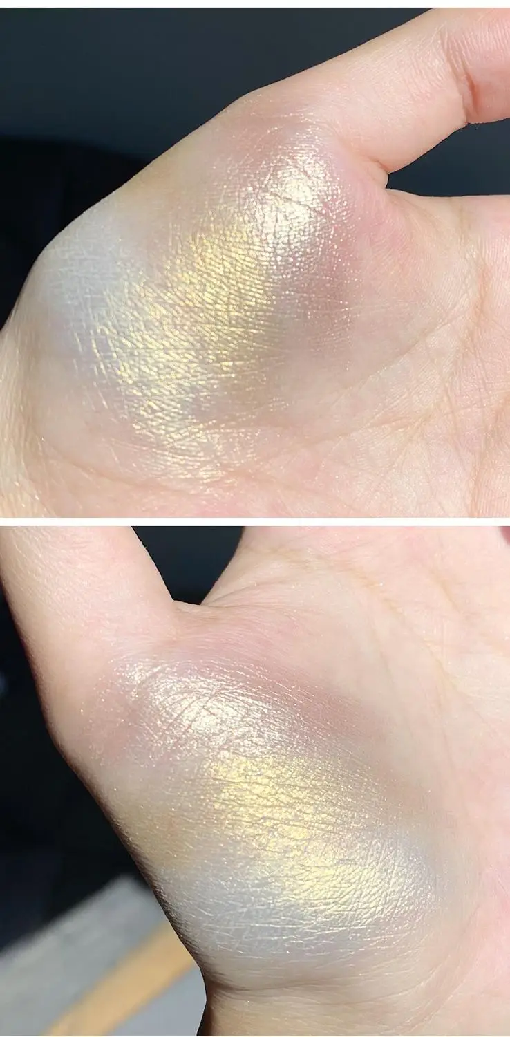 Блестящий хайлайтер 3 цвета палитра для макияжа блестящая текстура блеск