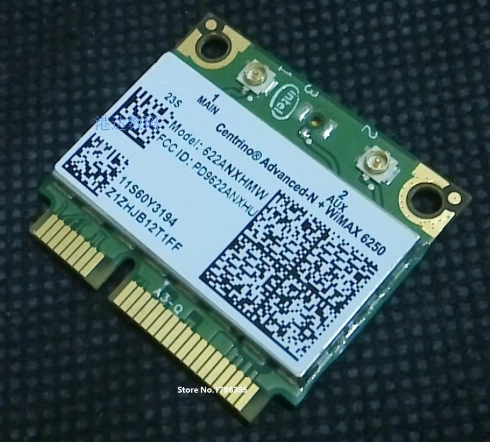 Беспроводная карта для Intel Advanced N + WiMAX 6250 AN 622ANXHMW 6250ANX PCI E 802.11a/b/g/n Lenovo ThinkPad FRU 60Y3195|half