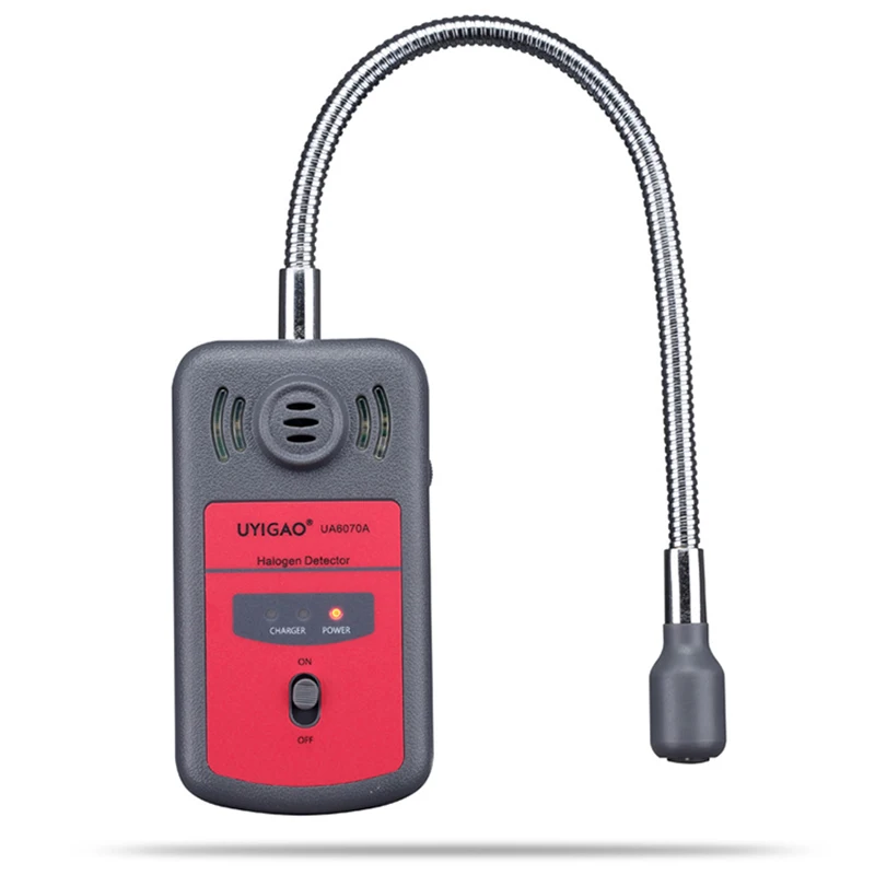 Портативный детектор газа UA6070A переносной галогенный утечки для кондиционера и