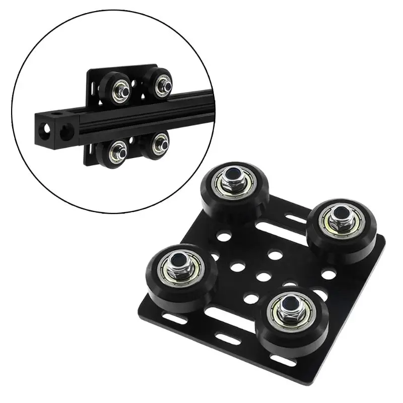 Деталь для 3D принтера 20 мм специальная скользящая пластина 2020 Openbuilds V-Slot козловая