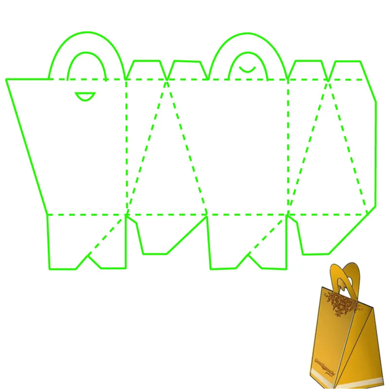 Сумка YaMinSanNiO штампы для резки металла скрапбукинга трафарет тиснения рукоделия