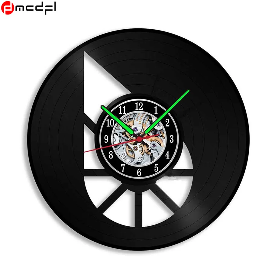 Настенные виниловые часы домашний дизайн для биткоинов эфириума криптовалюты