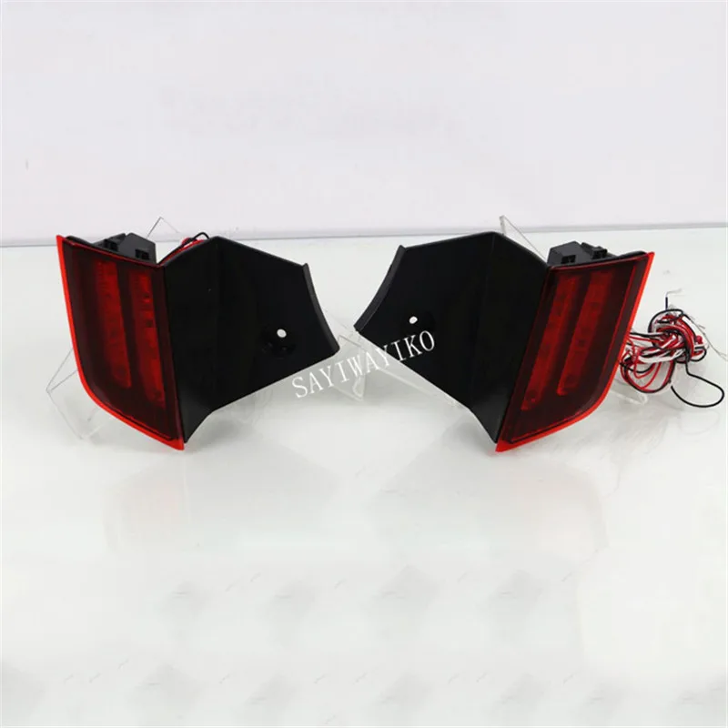 1 пара Автомобильных СВЕТОДИОДНЫХ отражателей задние противотуманные фары