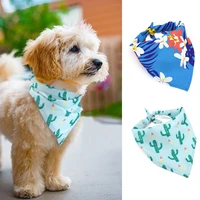 dog scarf puppy cat dog bandanabibs cotton washable bandana dog accessories for small dog grooming products 1pcs
