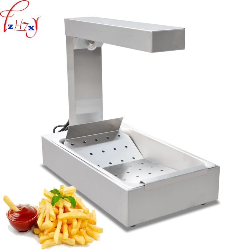 

Desktop French fries workstation FY-620 stainless steel heat preservation of French fries machine 220V 1KW