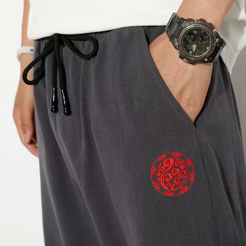 

2020 Spring Men's Casual Simple Trousers Harem Pants Street Harajuku Loose Pants