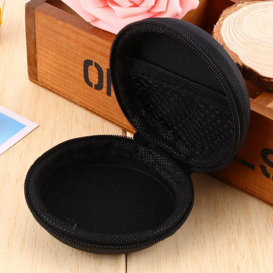 Высокое качество портативный мини-раунд жесткий чехол для хранения сумка