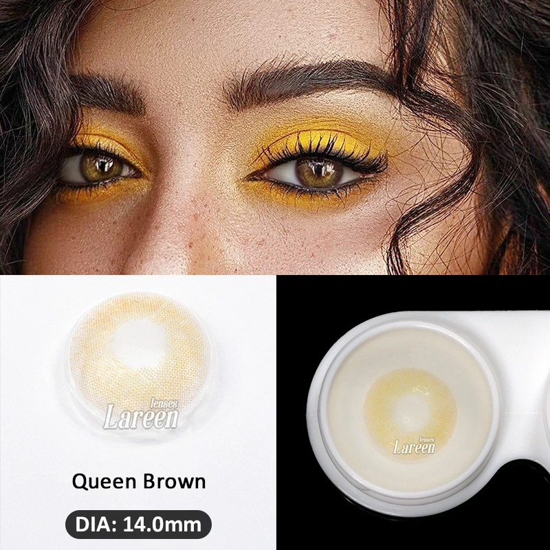 lareen 2pcspair colored contact lenses eye queen series contact lenses color cosmetic contact lens for eyes lentes de contacto free global shipping