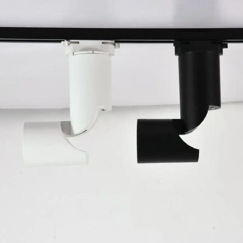 20 Вт COB LED дорожное освещение AC85V 265V алюминиевый корпус рельсовый потолочный