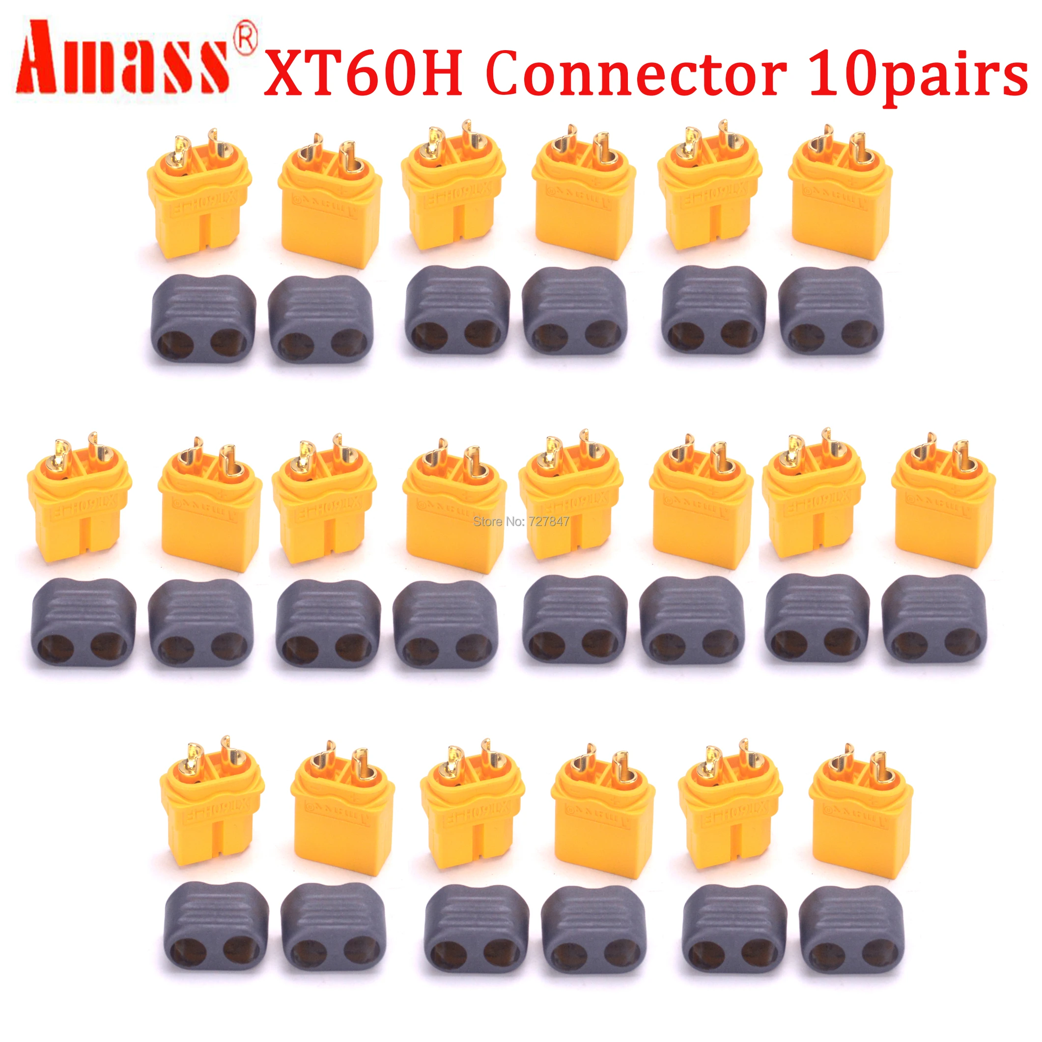 20 шт.(10 пар) Высокое качество XT30 XT30U XT60 XT60H XT60L XT60PW XT90 XT90S разъем для батареи мультикоптера