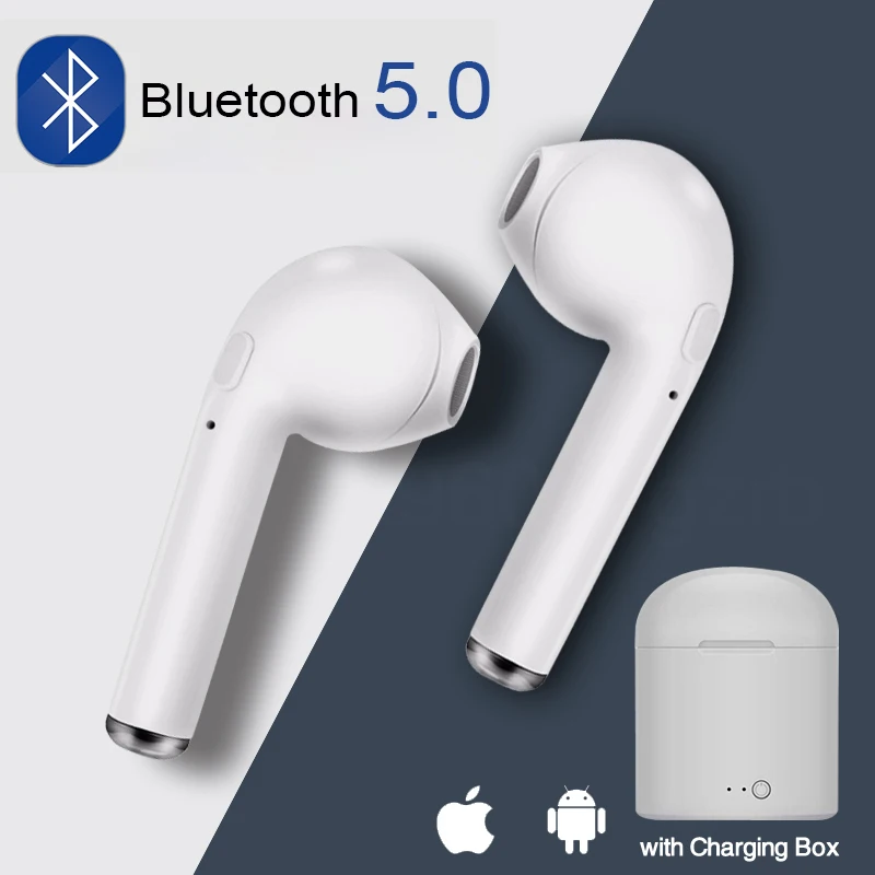 I7s мини наушник Bluetooth TWS наушники вкладыши гарнитура Беспроводные с микрофоном