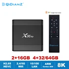 ТВ-приставка X96AIR, Android 2,4, Amlogic S905X3, ГГцтелефон, Wi-Fi, голосовое управление, 8K HDR, медиаплеер, Смарт ТВ-приставка X96 Air Mini TV Box