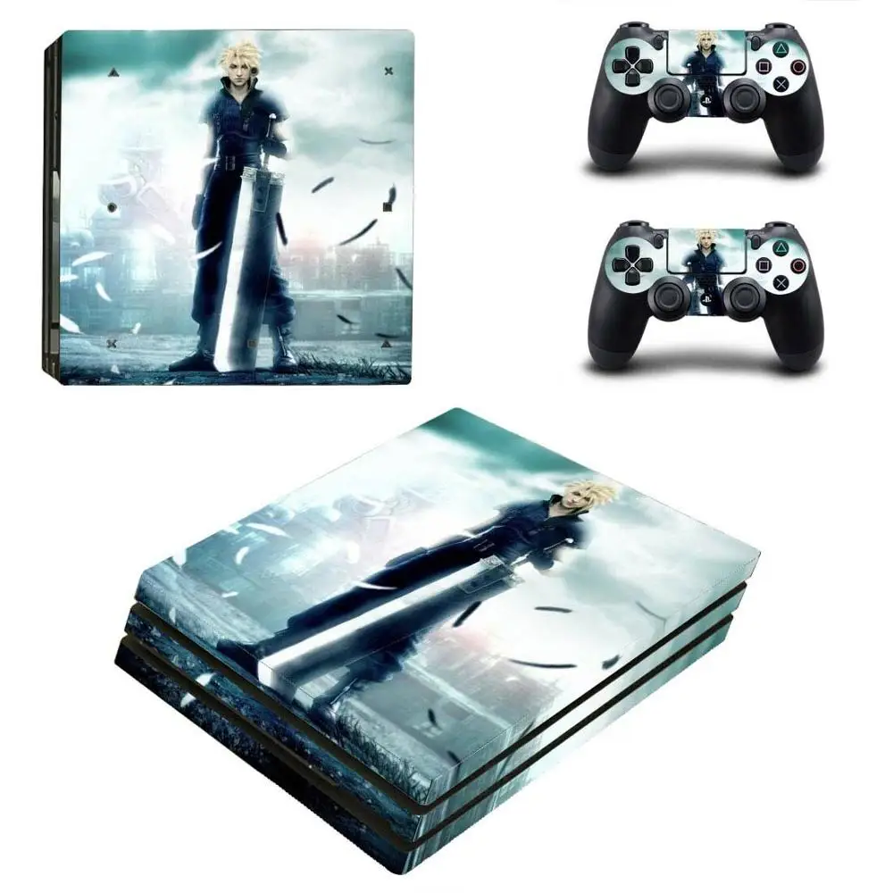 Игра Final Fantasy PS4 Pro Стикеры Play station 4 кожи наклейка для Игровые приставки консоли и