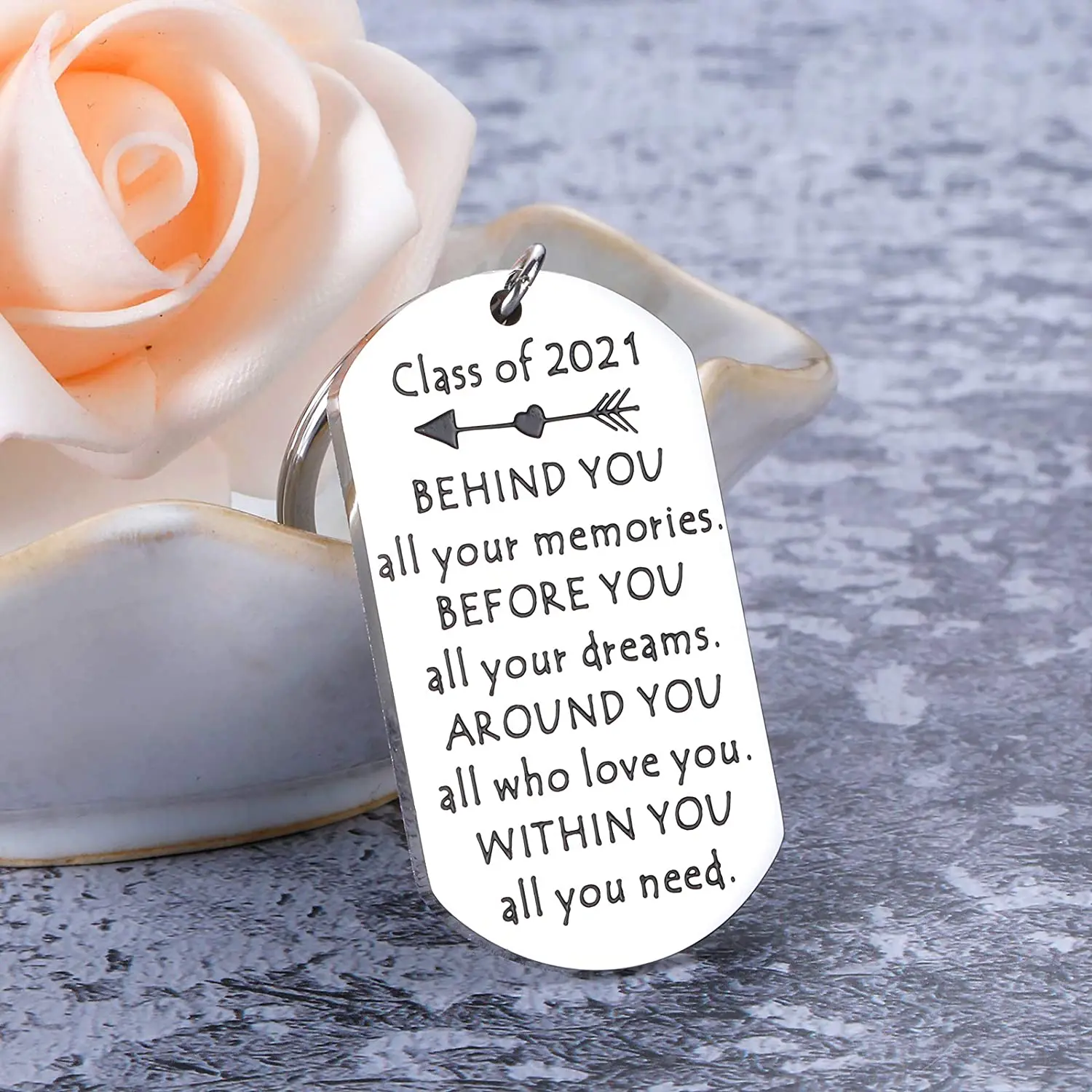 Подарок на выпускной брелок для учебы 2021 вдохновляющий подарок учеников Старшей