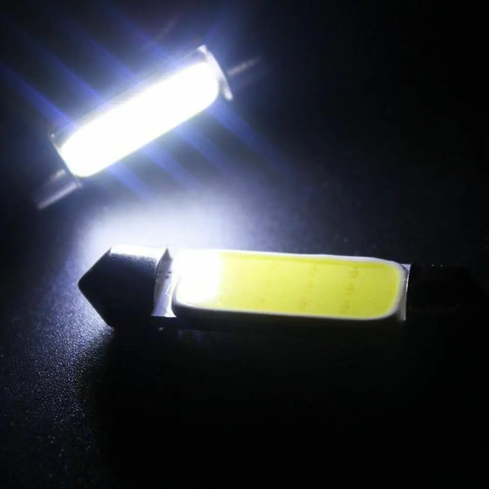 10 шт. Автомобильные светодиодные лампы для чтения 41 мм 12 В C5W|Сигнальная лампа| |