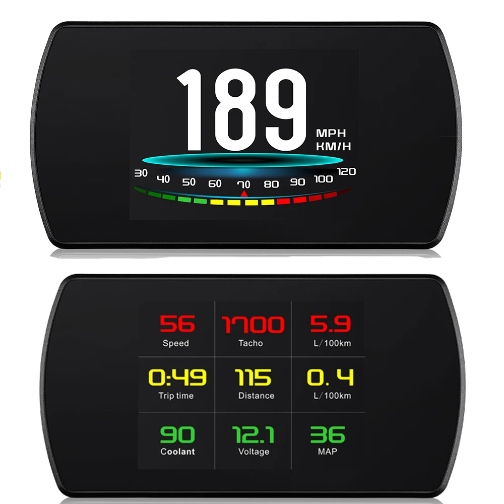 Hud GPS OBD компьютерный автомобильный скоростной проектор Цифровой измеритель