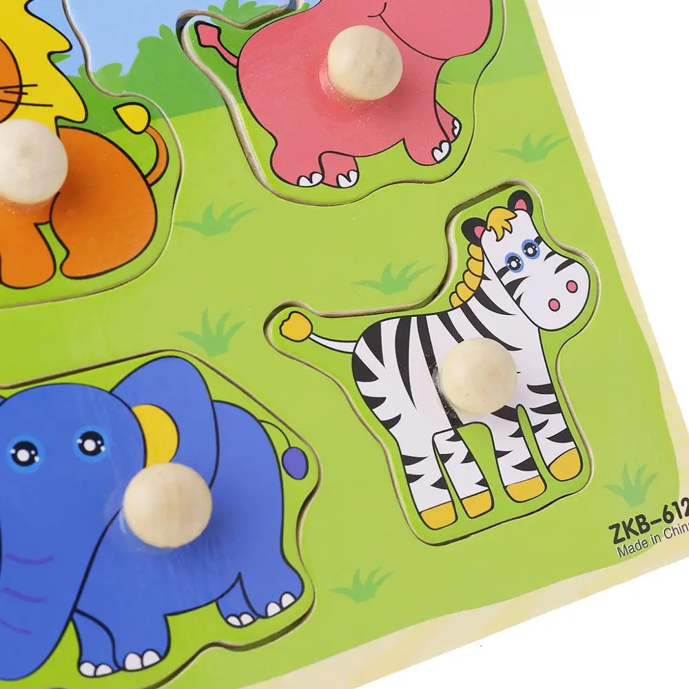 Регулируемый красочные 4 Форма детские развивающие кирпичная стена деревянный