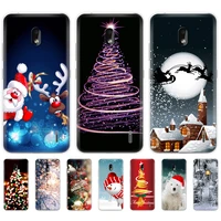 for nokia 2 2 case 5 71 soft protective shell cover for nokia2 2 phone back bumper coque winter snow christmas happy new year