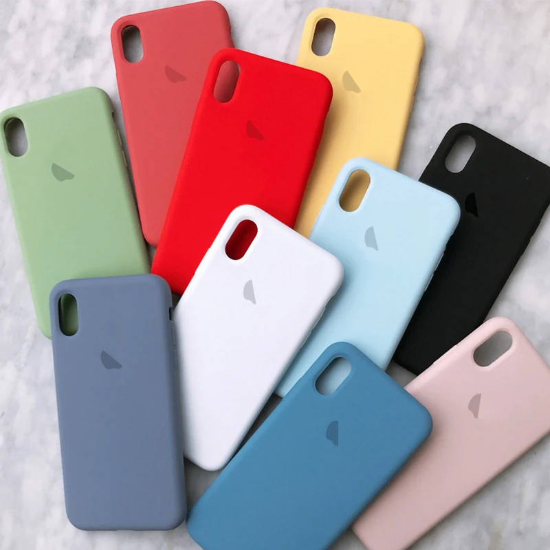 Силиконовый чехол для iPhone 6s, 6 s, 7, 8 Plus, X, XS, XR, XSMax, полный Чехол для iPhone 11 Pro, Max, задняя крышка с логотипом, чехол для телефона s