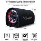 Активный сабвуфер, 5 дюймов, Bluetooth 120 Вт, 4 Ом, 12 В, 110 В, 220 В, Hifi, для дома, фургона, мотоцикла, громкоговоритель с деревянным корпусом