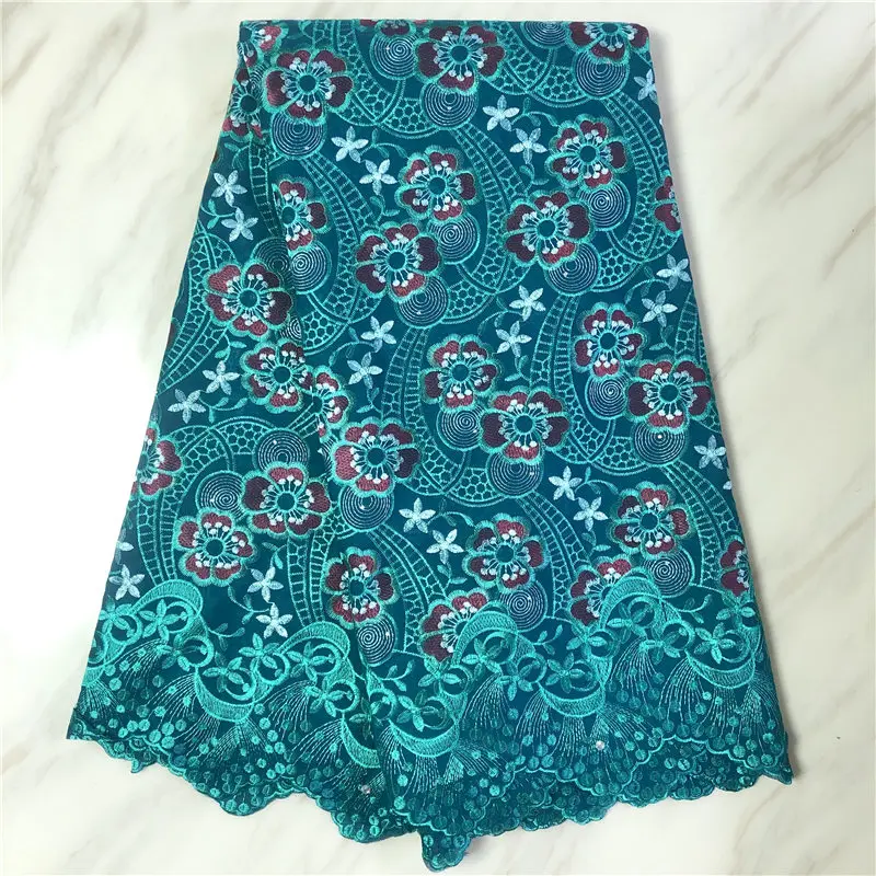 

African Cotton Lace Fabric 2020 High Quality Lace Nigerian Lace Fabric Swiss Voile Lace In Switzerland For Women Dress