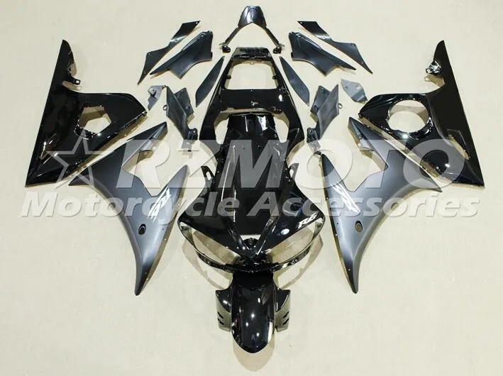 

Лидер продаж, новые комплекты обтекателей из АБС-пластика, подходят для YAMAHA YZF-R6 R6 2003 2004 2005 03 04 05, черный глянцевый матовый