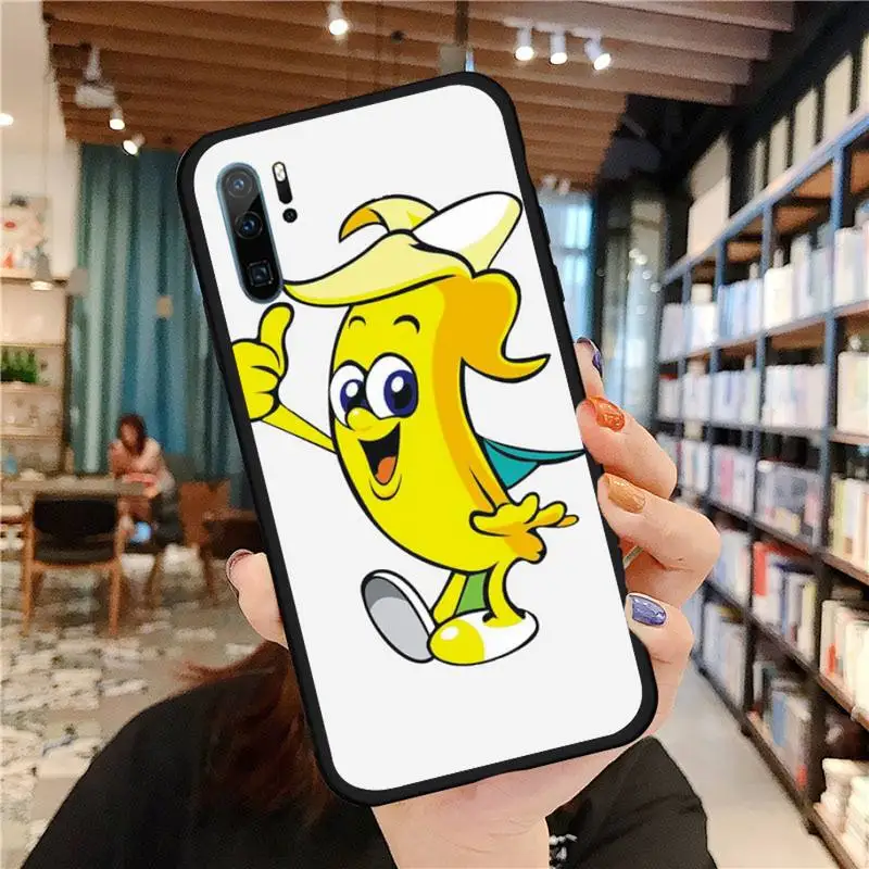 

Cartoon Finger Funny Banana Phone Case For Huawei honor 10 i lite 8x P 20 30 40 lite pro smart 2019 nova 5t mate 20 pro coque