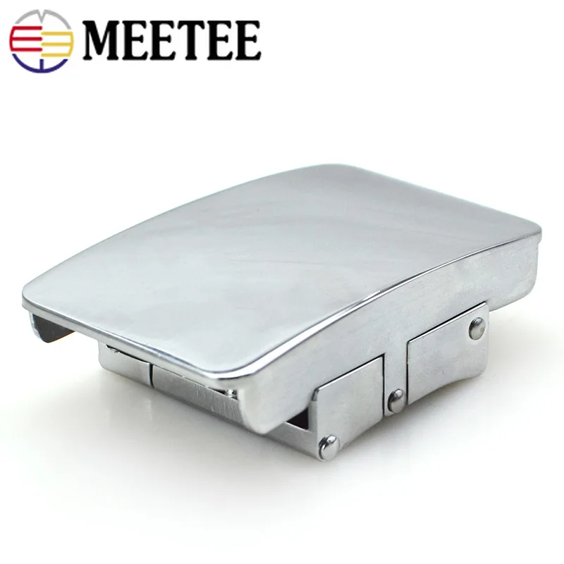 Meetee металлические пряжки для ремня из сплава 36 мм мужские ремни с автоматической