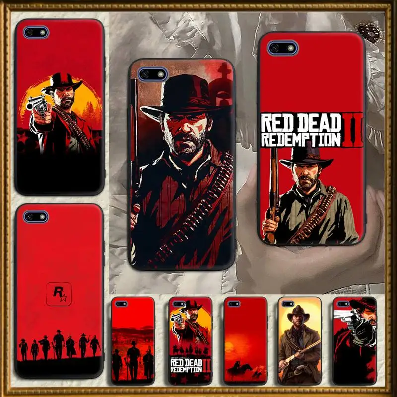 

Hot Red Dead Redemption Phone Case For Redmi 8A 9A 10X Note 8 8t 9 Pro Max 10 K20 K30 Pro Cover Soft Back