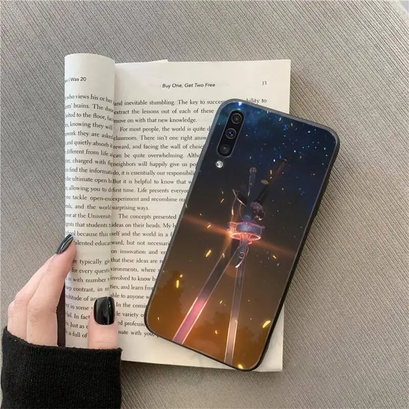 

Sword Art Online Japan anime Phone Case For Samsung galaxy S 9 10 20 A 10 21 30 31 40 50 51 71 s note 20 j 4 2018 plus