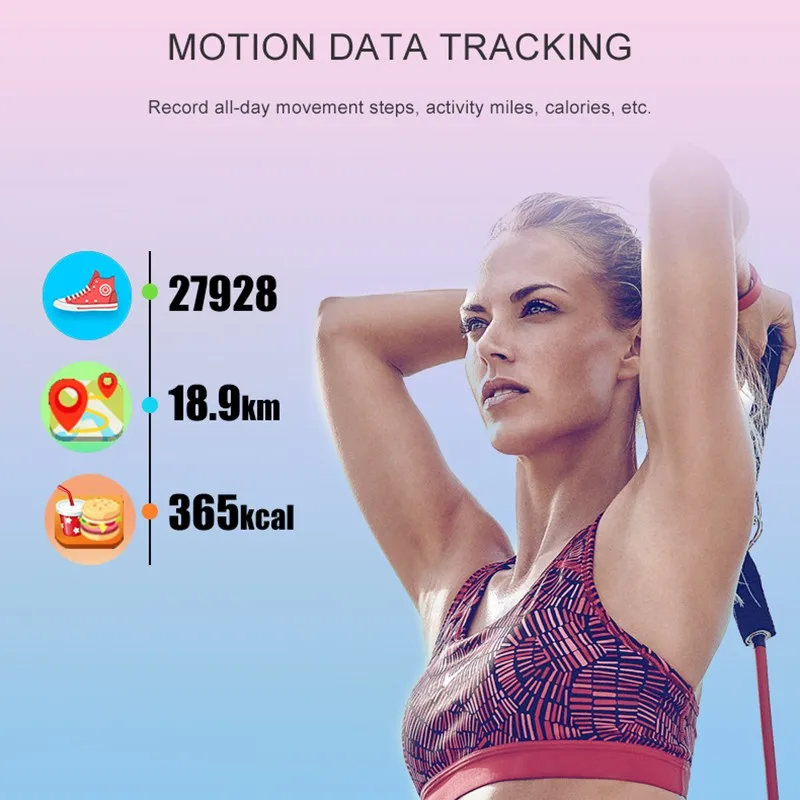 Умный Браслет напоминание о звонках дистанционное управление пульсометр