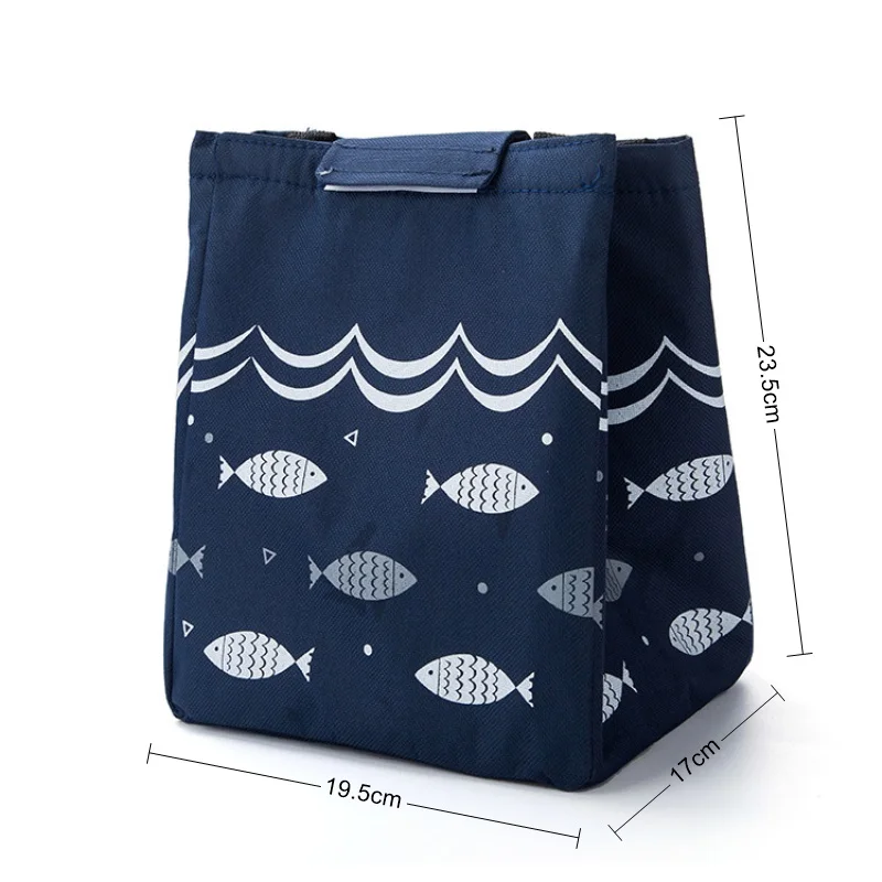 Многоразовый Термоизолированный ланч-мешок для женщин Многофункциональный